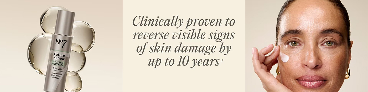 No7 promotional image for a code offer