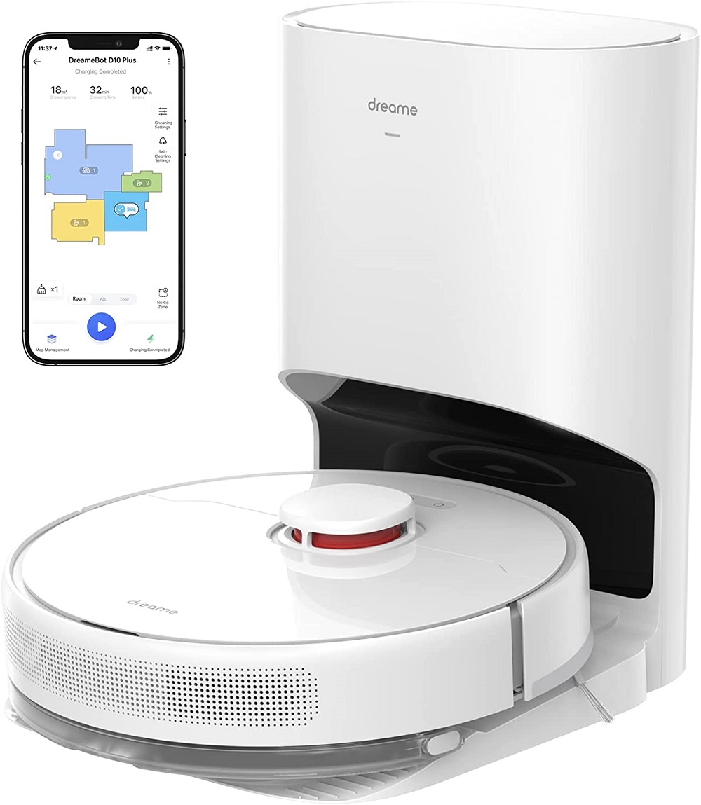 Dreametech D10 Plus Gen 2 Robot Vacuum and Mop