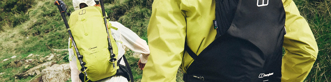 Berghaus promotional image for a code offer