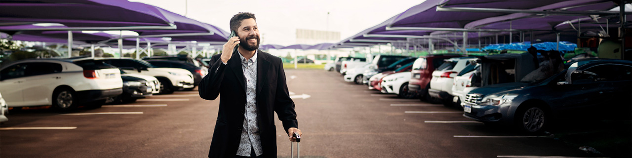 Looking4Parking promotional image for a code offer