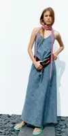 Denim Midi Dress