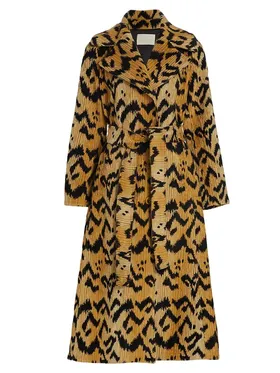 Umbra Printed Belted Coat