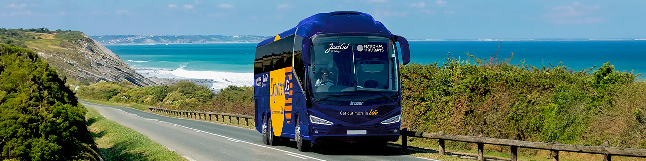 Just Go Holidays promotional image for a code offer