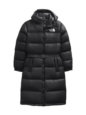 Nuptse Belted Long Parka