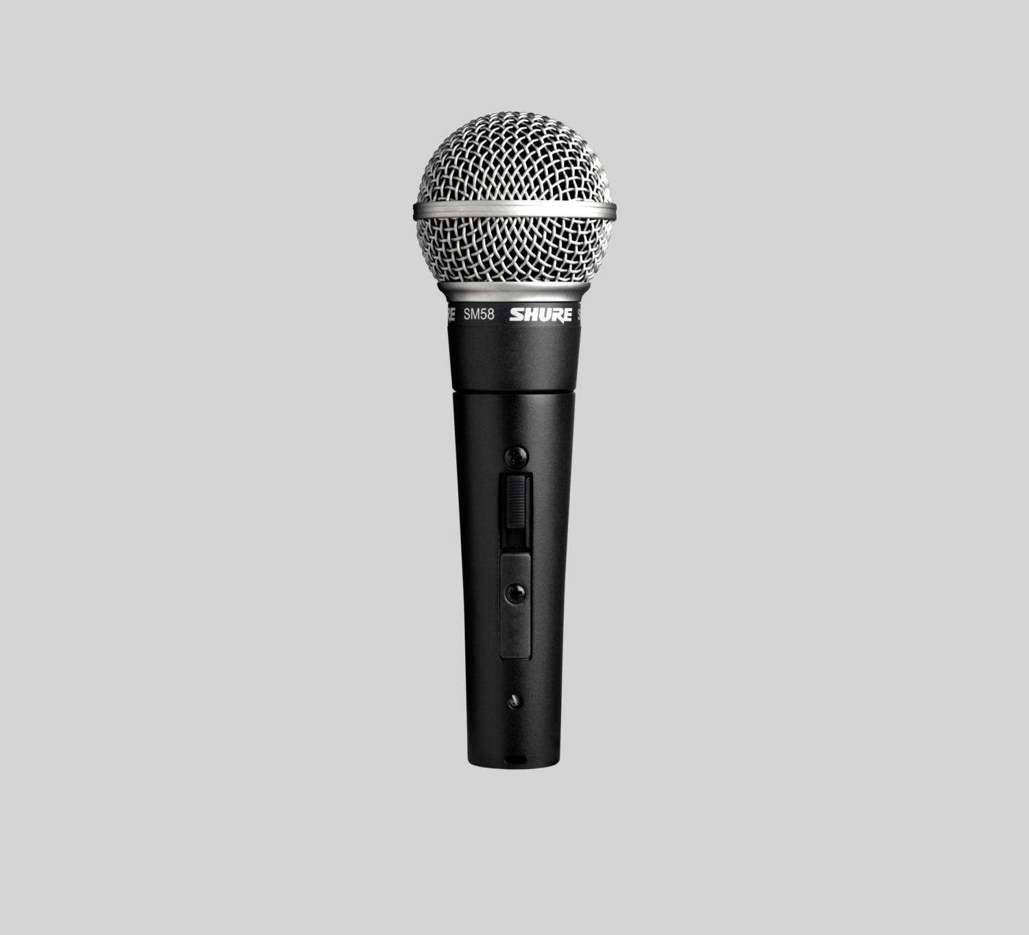 Shure SM58 dynamic microphone