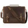 Kattee Men's Leather Satchel...