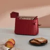 Alessi Plisse Toaster in Black