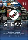 Valve Steam Gift Card - $50