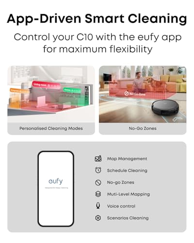 eufy Robot Vacuum C10,Self...