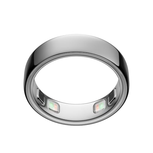 Oura Ring 5 - Silver - Size 8...