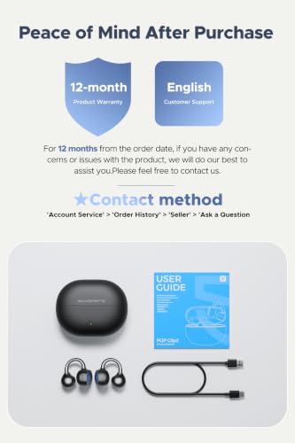 SoundPEATS UU2 Wireless Open...