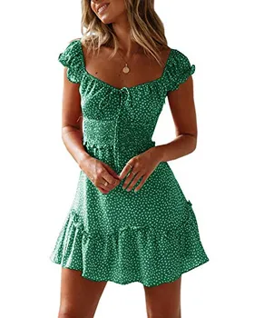 YOBECHO Women's Summer Ruffle...