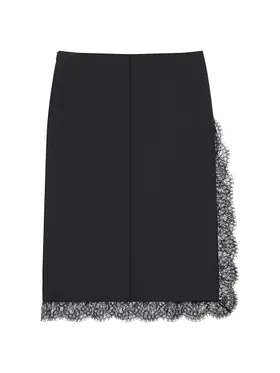 Women's Skirt in Wool and...