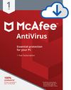 McAfee 2018 AntiVirus 1 PC...