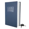 Book Safe with Key – Portable...