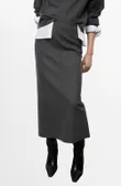 MANGO Opening Pencil Skirt in...