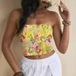Women's Fitted Cropped Halter...
