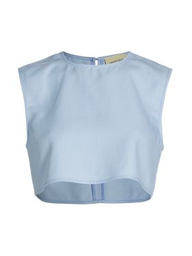 Women's Linen-Blend Cropped...