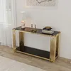 Modern Glass Console Table,...
