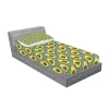 Ambesonne Avocado Fitted...