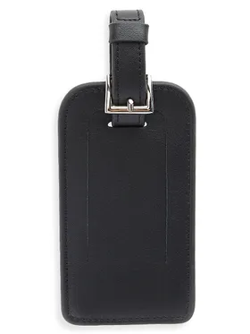 Women's Leather Luggage Tag -...