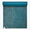Gaiam Jute Yoga Mat, Blue Gaiam Jute Yoga Mat, Blue