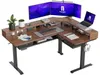 FEZIBO L Shaped Standing Desk...