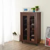 52.2 in. H x 31.5 in. W Brown...