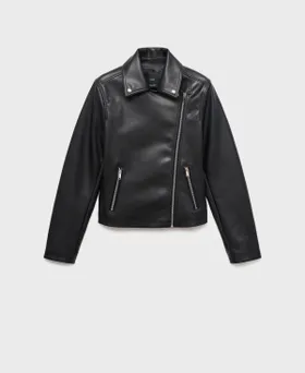 Mango Women's Leather-Effect...