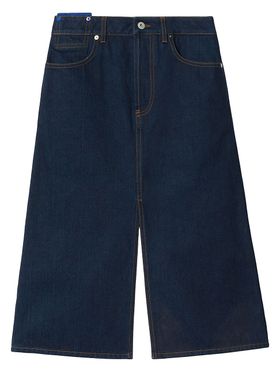 Women's Denim Longline Skirt...