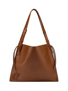 Women's Baggy Tote Bag - Brown