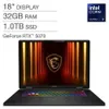 MSI Crosshair 18 HX AI 18"...