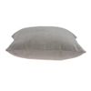 Emma Grey Solid Throw Pillow