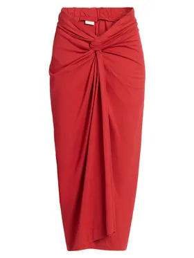 Women's Cotton Twist-Front...