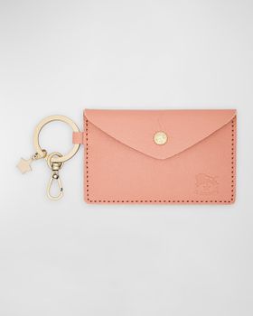 Keyring Leather Card Holder