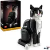 LEGO Ideas svart og hvit katt...