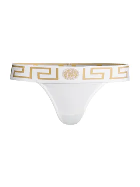 Women's Greca Border Thong -...