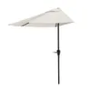 Pure Garden 9ft Half Umbrella...