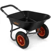 VonHaus Wheelbarrow 78L –...
