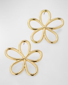 Jordy Gold-Plated Flower...