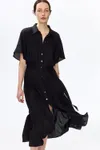 H&M Tie-belt shirt dress in...