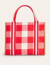 Tilda Canvas Tote Bag Red...