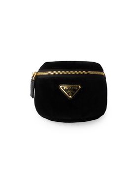 Women's Velvet Mini Pouch -...