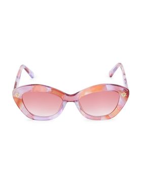 Women's Hessel 53MM Cat-Eye...