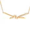 Tiffany Knot Pendant Necklace