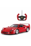 Radio Remote Control 1/14 Scale Ferrari F40 Licensed RC Model Car w/Front Light Controller Open/Close(Red),unisex-children