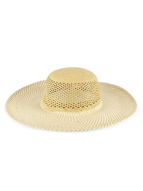 Women's Bi-Color Straw Sun...