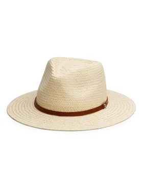 Women's Packable Straw Fedora...