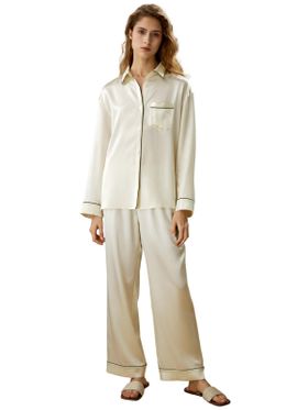 Lilysilk Women's Contrast...