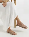 Sparkly Asymmetric Mule Wide